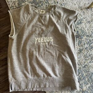 Authentic Kanye West tour cut off sweatshirt. Size medium.
